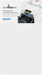 Mobile Screenshot of bitmain.com